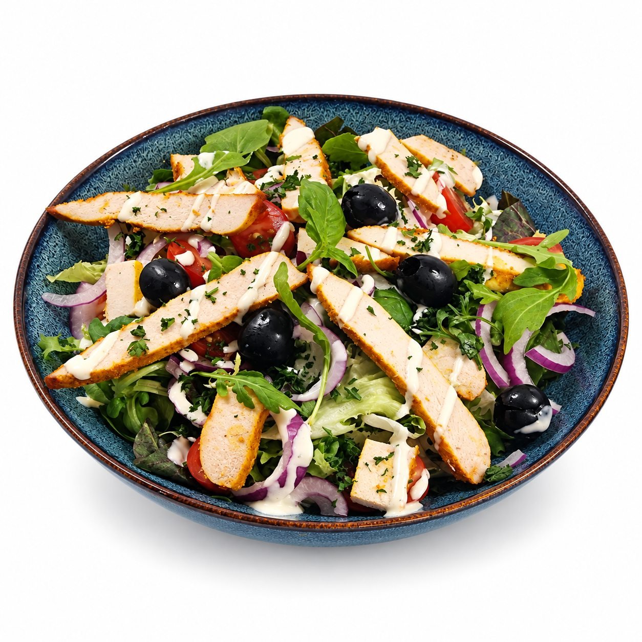 SALADE AU POULET